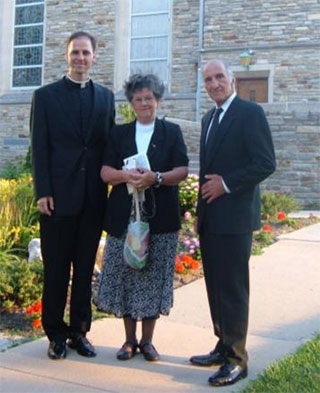Priest with Parents
