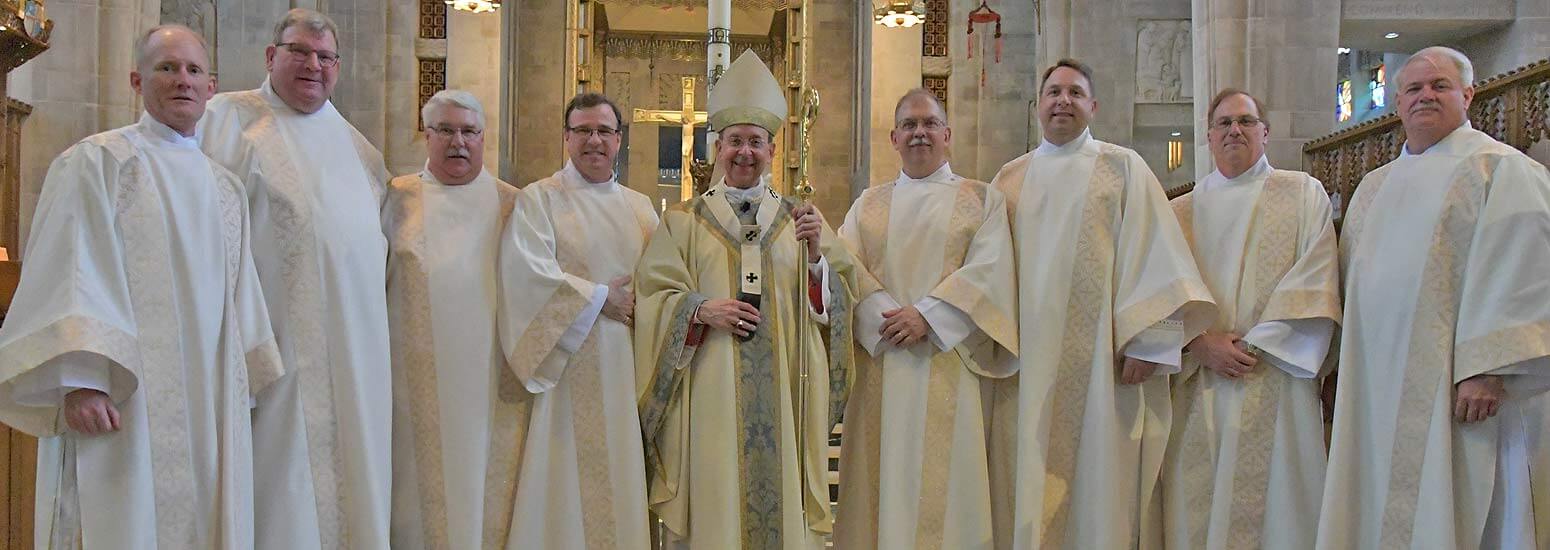 Eight ordained to permanent diaconate