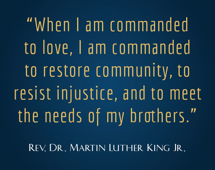 The Enduring Power Of Dr Martin Luther King Jr S Principles Of Nonviolence Archdiocese Of Baltimore