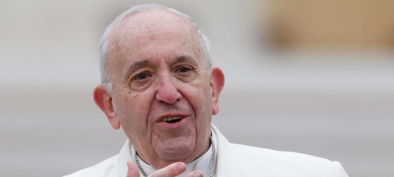 Pope to young Break from fear, fake online personas - of