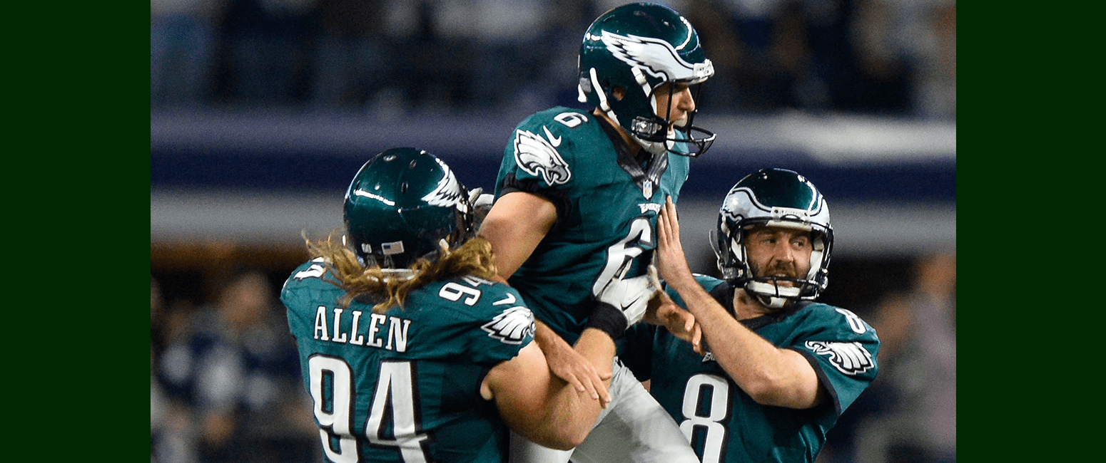 Philadelphia Eagles punter sees God's hand in path to Super Bowl