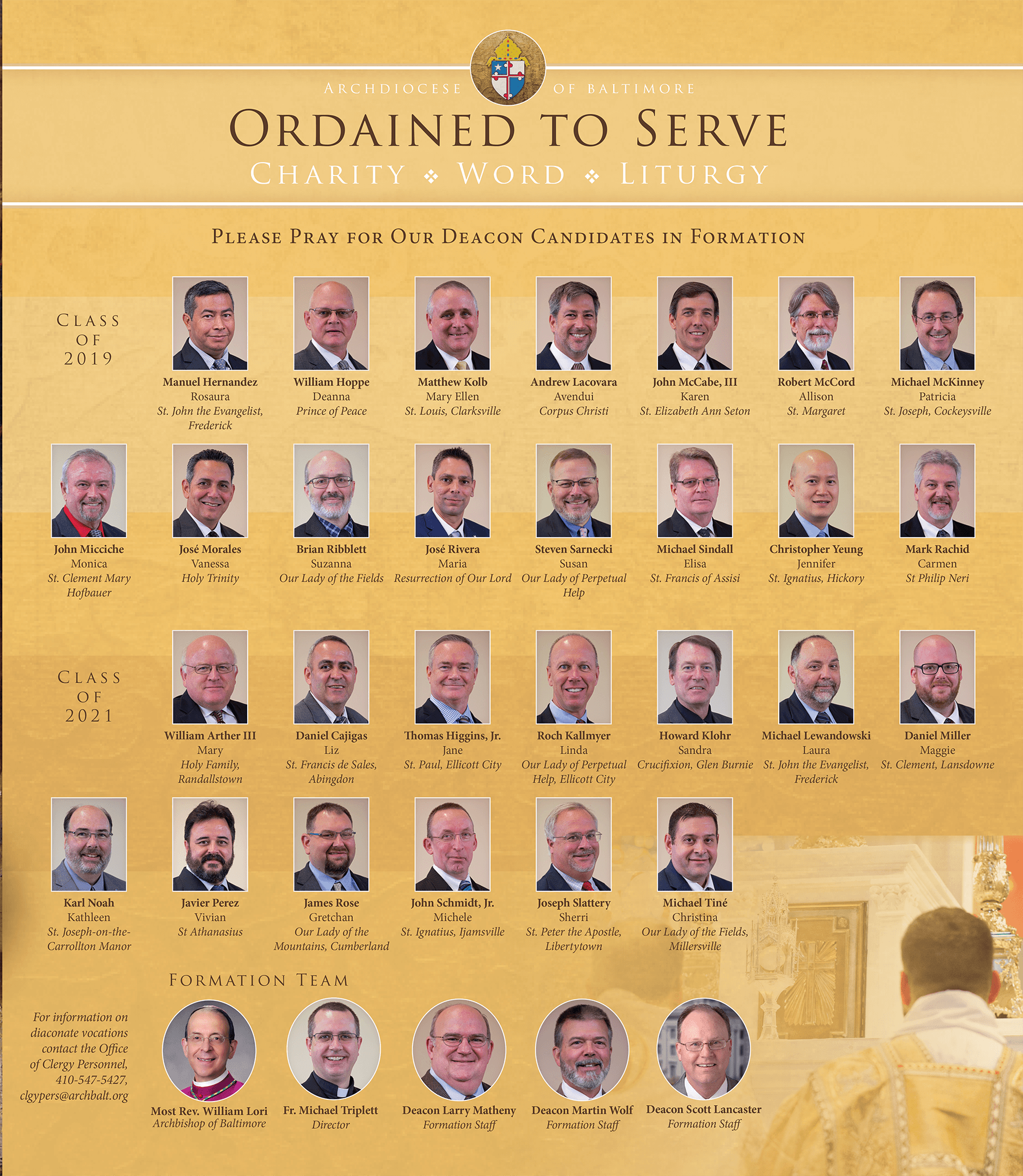 Deacons Archdiocese of Baltimore