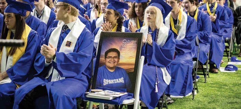 Teen who died saving classmates in school shooting made a Knight -  Archdiocese of Baltimore