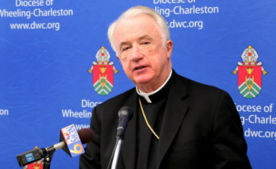 Bishop Michael J. Bransfield of Wheeling-Charleston, W.Va., is seen in this 2012 file photo.