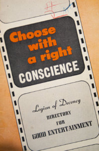 This is the cover of a directory of film ratings offered by the National Legion of Decency. (CNS photo/Chaz Muth) 