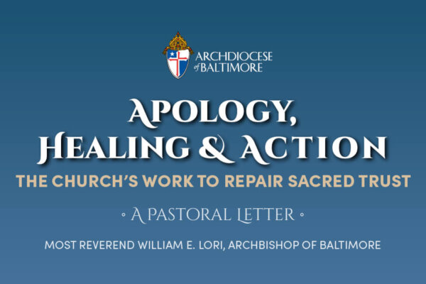 Apology, healing, and action, the church's work to repair sacred trust. A pastoral letter from the Archbishop