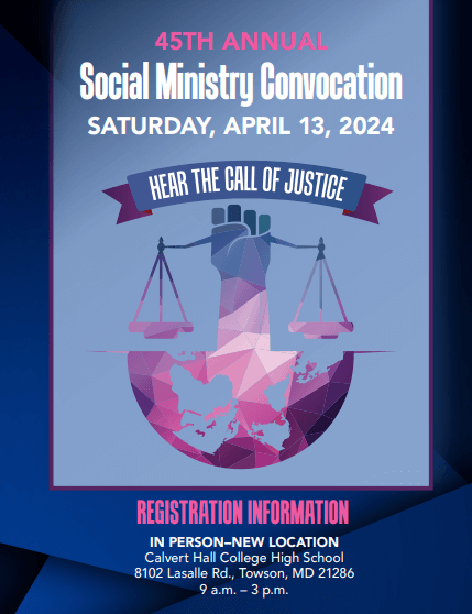Social Ministry Convocation Poster