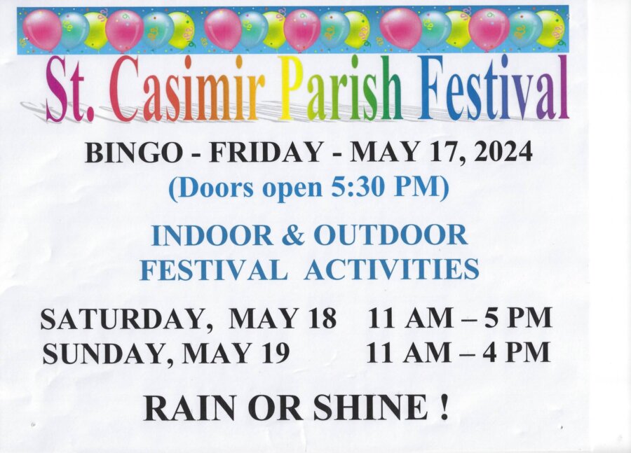 St. Casimir Festival Poster