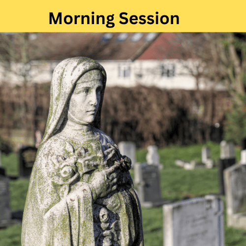 Morning Saints Workshop - St. Therese of Lisieux flyer