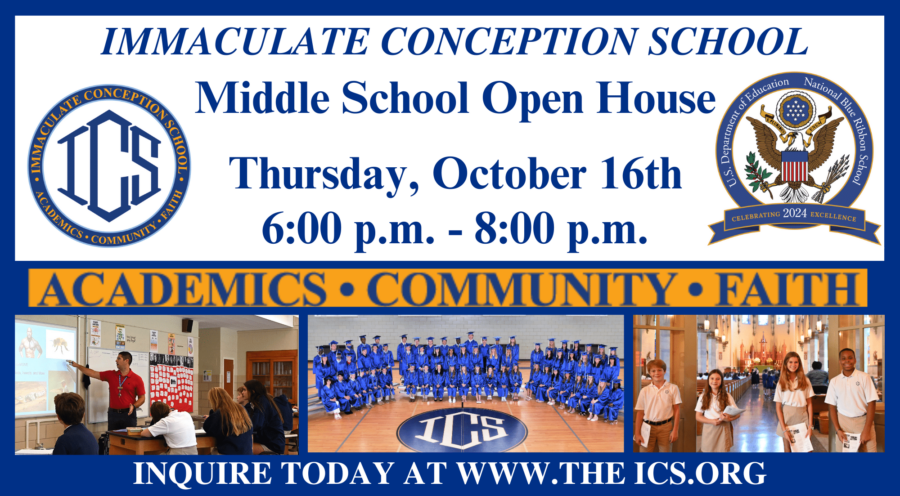immaculate conception school open house