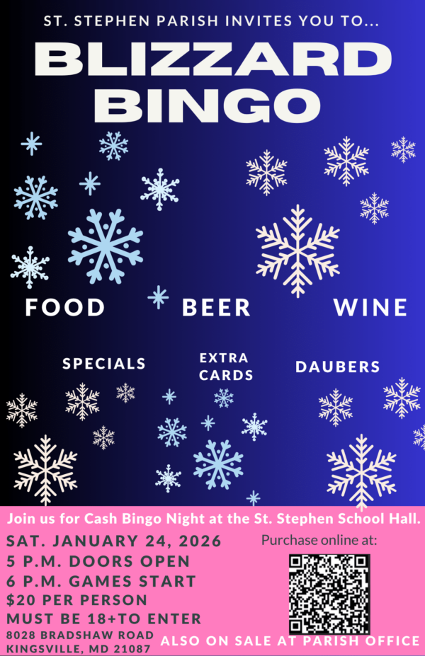 blizzard bingo flyer