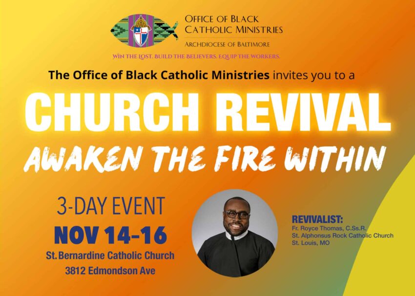 church revival flyer