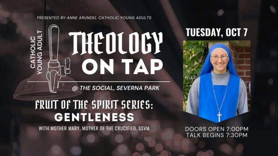 theology on tap flyer