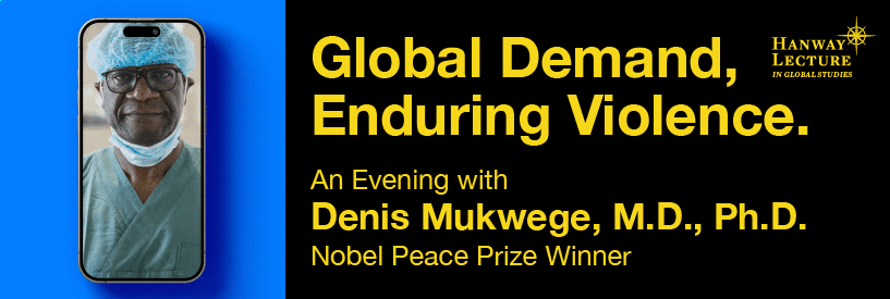 global demand, enduring violence flyer