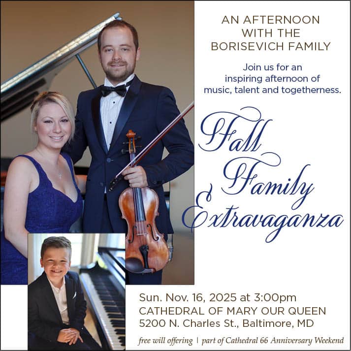 An Afternoon with the Borisevich Family flyer