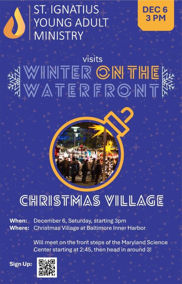 Young Adults visit "Winter On The Waterfront" flyer