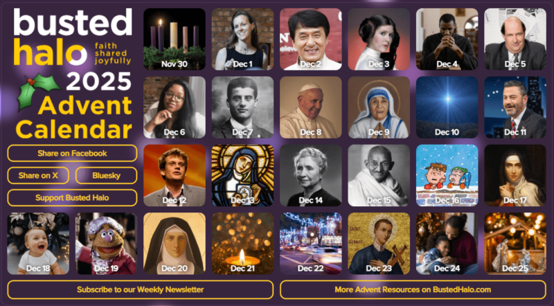 busted halo advent calendar