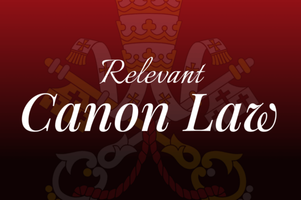 relevant canon law