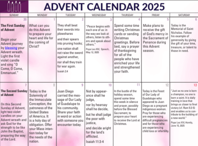 usccb advent calendar