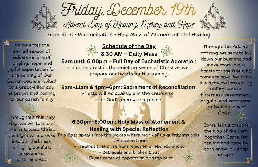 advent day of healing