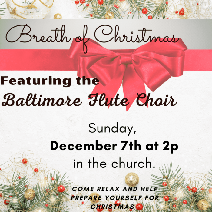 Breath of Christmas concert