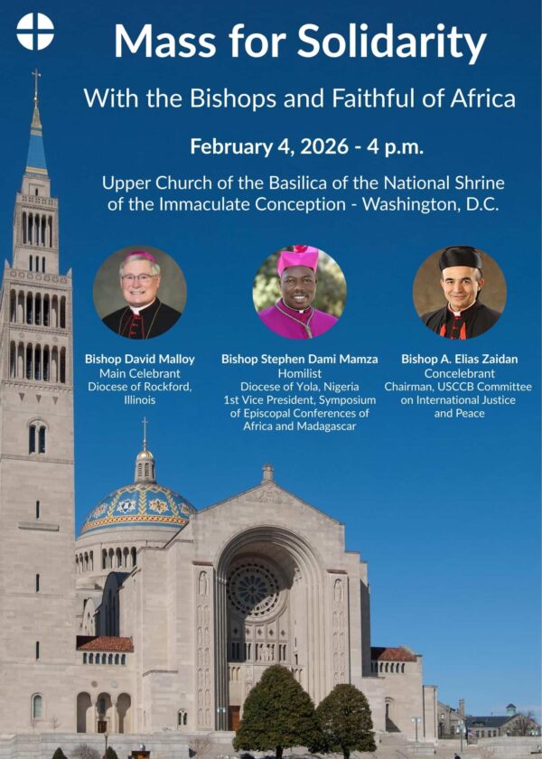 Mass for Solidarity with the Bishops and Faithful of Africa