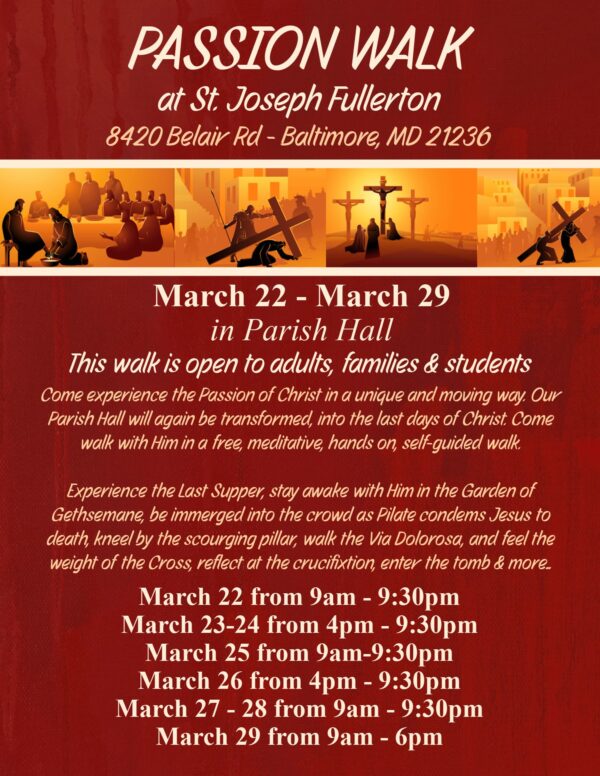 Passion Walk St. Joseph Fullerton