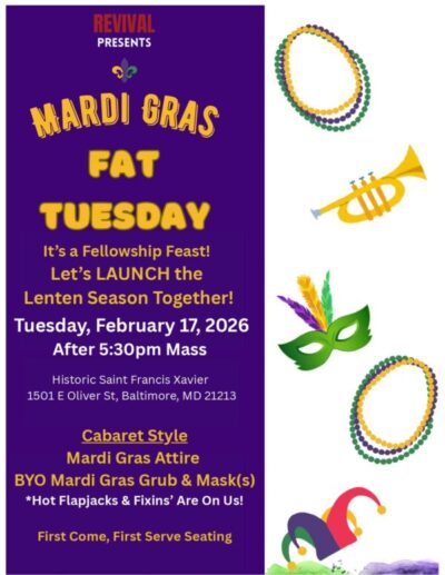 Mardi Gras Fat Tuesday