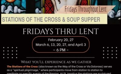 stations of the cross & soup supper