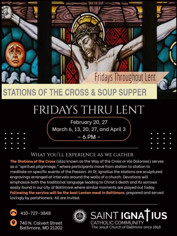 stations of the cross & soup supper