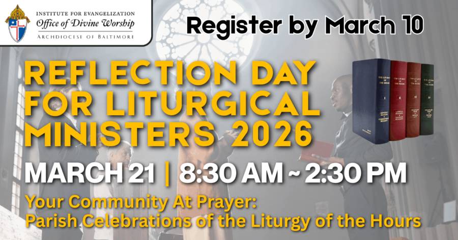 reflection day for liturgical ministers