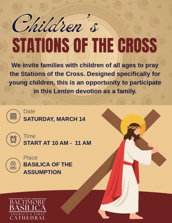 children's stations of the cross flyer