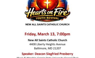 hearts on fire youth revival flyer