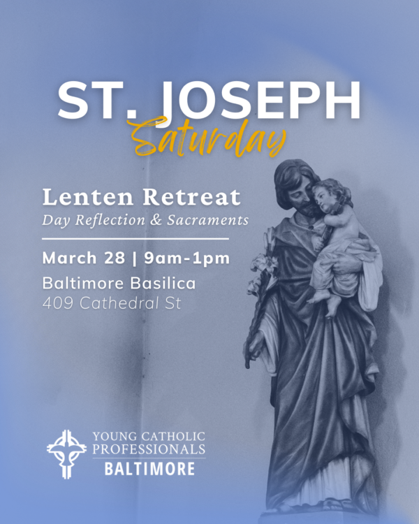 Young Catholic Professionals flyer