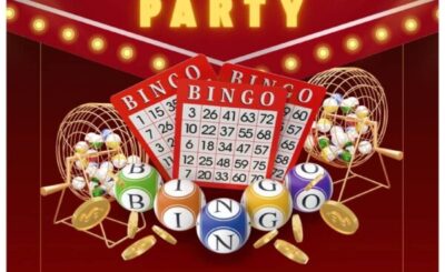 bingo party new all saints flyer