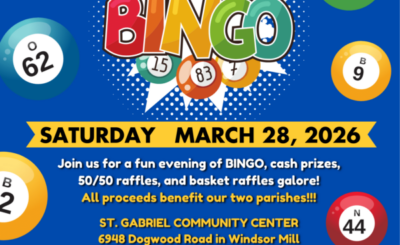 Bingo Night flyer