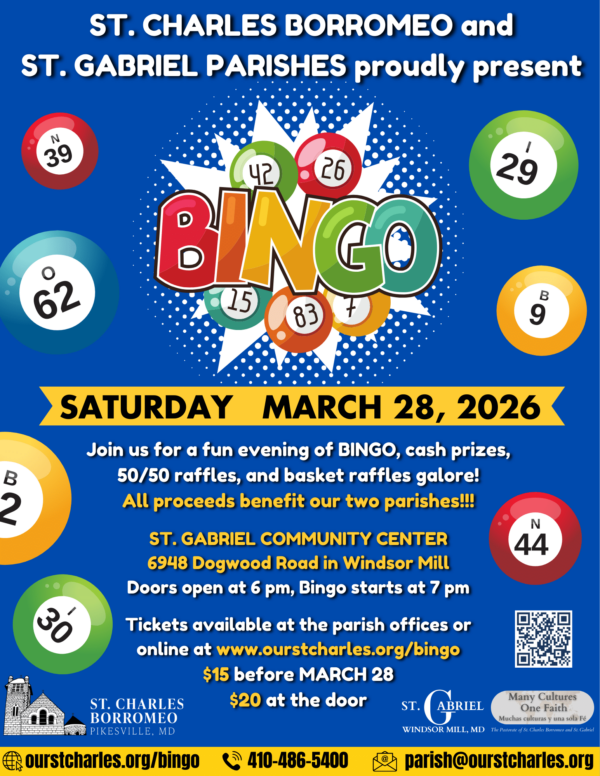 Bingo Night flyer